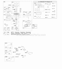 Carburetor Exhaust System Fuel Supply Kit - Carburetor Overhaul Diagram and Parts List for  Briggs and Stratton Engine